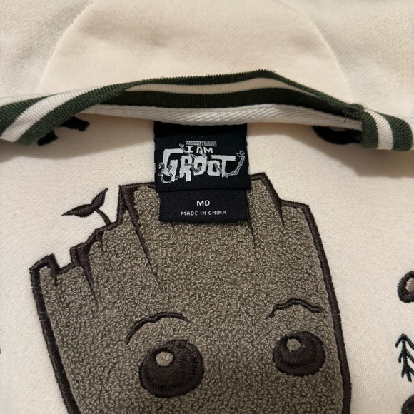I AM GROOT Marvel Studios 2-Toned Trimmed Cuffs | Medium - Picture 3 of 5